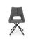 Стул HALMAR K409 серый/черный
