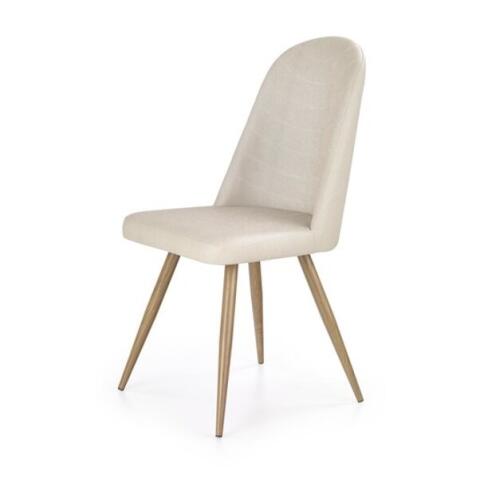 Стул HALMAR K214 т.кремовый/дуб медовый