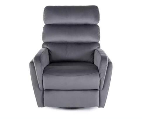 Кресло SIGNAL ARGOS Velvet раскладное, серый