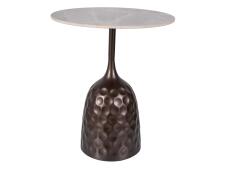 Стол журнальный SIGNAL MUTTI серый/коричневый античный 50/60