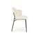 Стул HALMAR K497 кремовый/черный