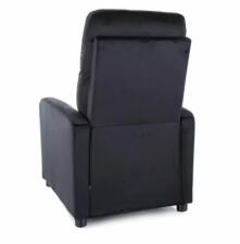 Кресло SIGNAL OTUS Velvet Bluvel 19 раскладное, черный
