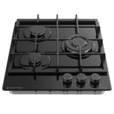 Варочная панель газовая MEFERI MGH453BK GLASS POWER