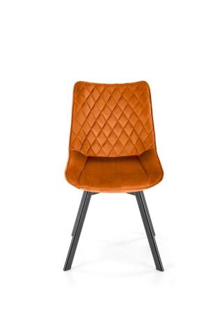 Стул HALMAR K520 корица/черный, поворотный