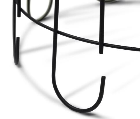 Стол журнальный Sheffilton SHT-CT26 артикул Сж-118 прозрачный лак/черный муар