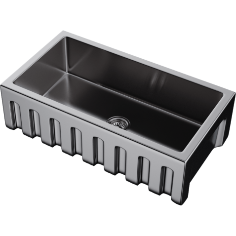 Кухонная мойка из керамики Omoikiri Mikura 83-SI Natceramic/silver