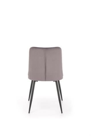 Стул HALMAR K539 серый/черный