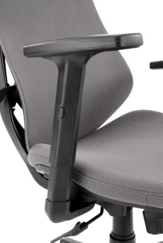 Кресло компьютерное HALMAR RUBIO серый/черный