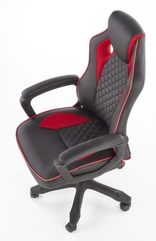 Кресло компьютерное HALMAR BAFFIN черный/красный