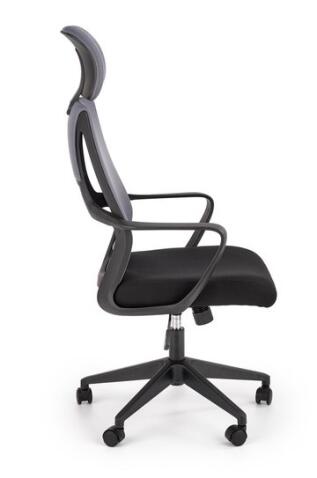 Кресло компьютерное HALMAR VALDEZ черный/серый