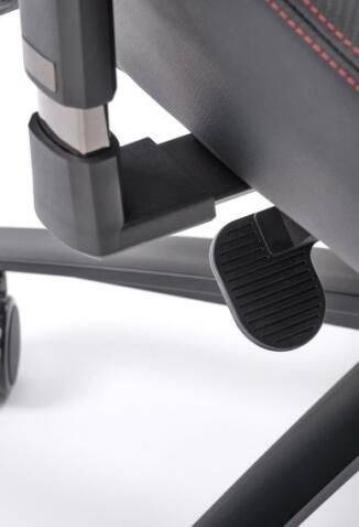 Кресло компьютерное HALMAR BALDUR серый/черный