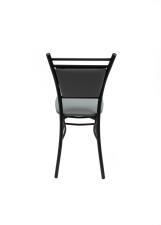 Стул ВВР Мажор серый/черный, экокожа