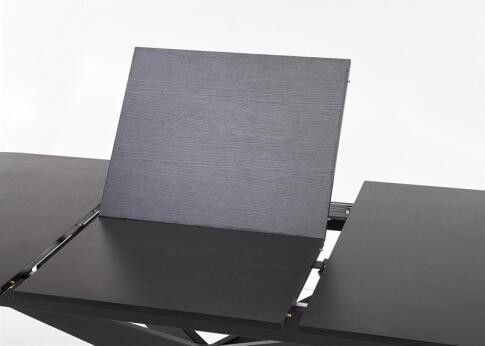 Стол обеденный HALMAR SANDRO черный/черный 180-240/100