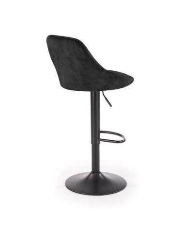 Стул барный HALMAR H101 черный/черный