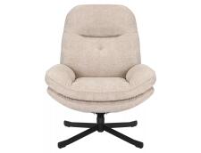 Кресло SIGNAL HARPER tap. 241 бежевый/черный
