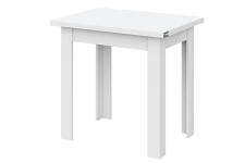 Стол обеденный NN Мебель СО 3 Белый, раскладной Стол обеденный NN Мебель СО 3 Белый, раскладной