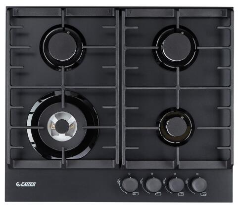 Поверхность газовая EXITEQ EXH-207 black matt