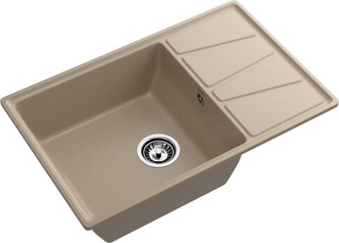 Кухонная мойка GRANFEST VERTEX V-780L песочный