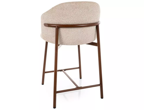 Стул барный SIGNAL OSAKA H-2 t.255светло-бежевый/орех