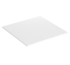 Столешница Sheffilton SHT-TT 80/80 МДФ арт. ТТ2 белоснежная шагрень