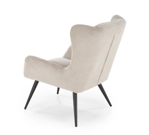 Кресло HALMAR BYRON бежевый/черный