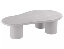 Стол журнальный SIGNAL SELENA светло-серый 130/80/35