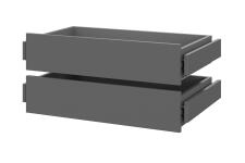 Ящик NN Мебель для ШК 5 Графит серый (комплект)