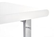 Стол компьютерный HALMAR B30 белый/хром