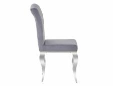 Стул SIGNAL PRINCE Velvet tap. 195 серый/хром 