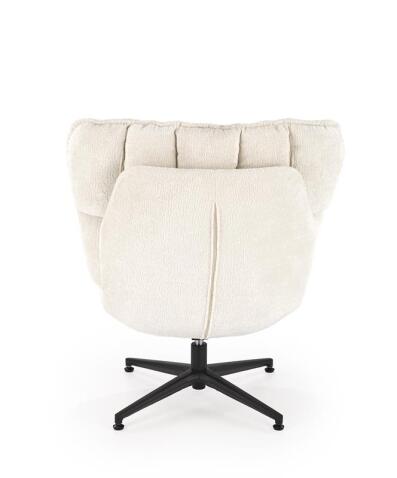 Кресло HALMAR FOFANA кремовый/черный