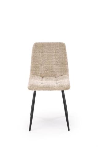 Стул HALMAR K547 бежевый/черный