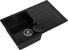 Кухонная мойка GRANFEST QUADRO Q-780L черный Кухонная мойка GRANFEST QUADRO Q-780L черный