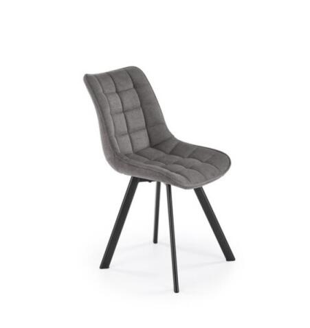 Стул HALMAR K549 серый/черный