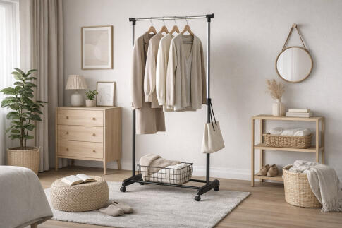 Вешалка HALMAR WU8 черная