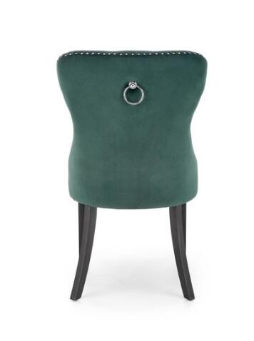 Стул HALMAR MIYA темно-зеленый/черный