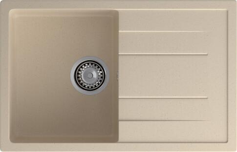 Кухонная мойка GRANFEST QUADRO Q-780L кашемир