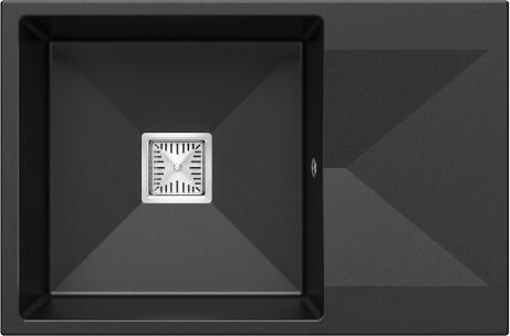 Мойка TOLERO BLADE 760 уголь