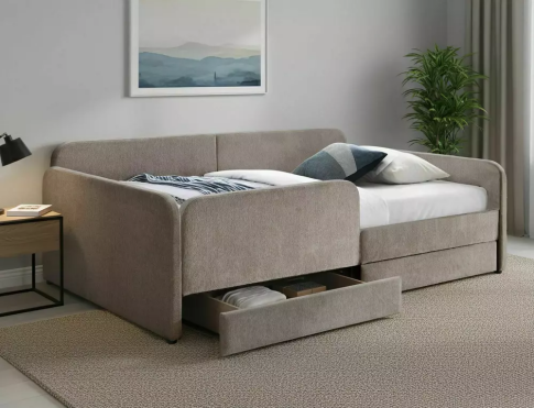 Кровать SIGNAL AMELIA Raven 30 темно-бежевый, 120/200