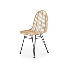 Стул HALMAR K337 ротанг натуральный/черный