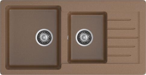 Кухонная мойка GRANFEST PRACTIK P-980KL терракот