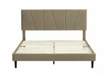 Кровать SIGNAL SAVANA Velvet Bluvel 28 бежевый, 120/200