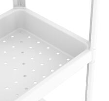 Стеллаж Sheffilton SHT-SS25-3 белый