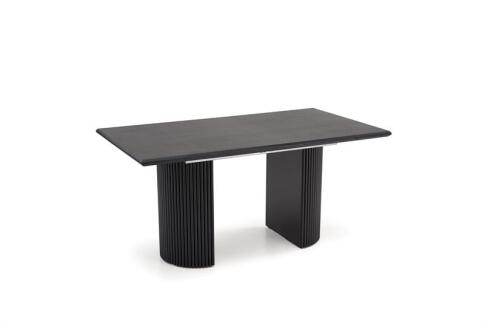 Стол обеденный HALMAR BOLERO черный дуб/черный 160-250/90