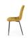 Стул HALMAR K417 горчичный/черный