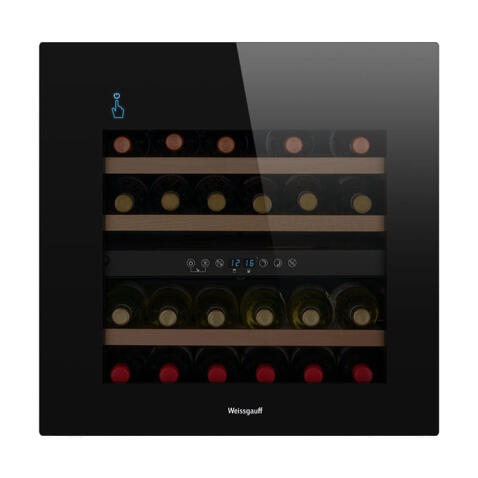 Винный шкаф WEISSGAUFF WWCI-36 DB Dual Zone