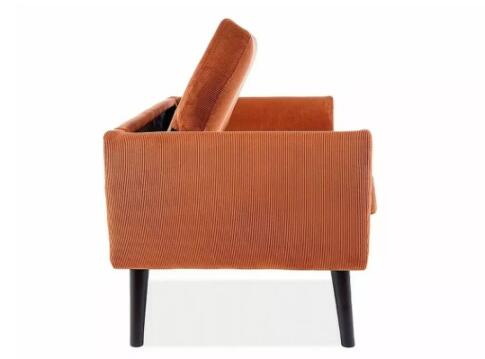 Диван SIGNAL MENA Velvet Bluvel 4215 корица/венге