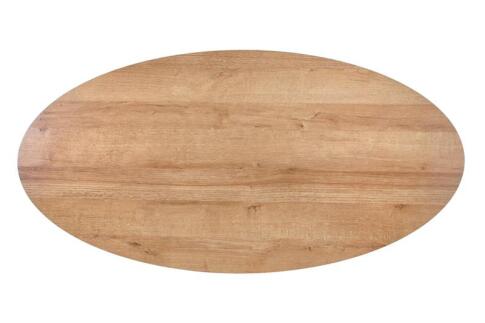 Стол журнальный HALMAR CAROLINA дуб золотой/черный, 120/60/41