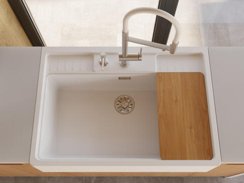 Кухонная мойка Omoikiri Kinokawa 90-WH Artceramic/белый