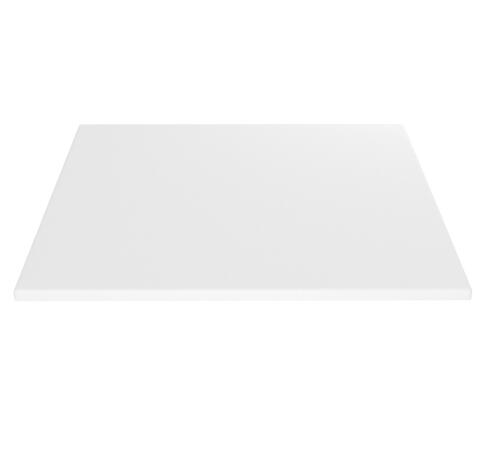 Столешница Sheffilton SHT-TT 80/80 МДФ арт. ТТ2 белоснежная шагрень