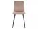 Стул SIGNAL DAREN Velvet Bluvel 40 темно-бежевый/черный
